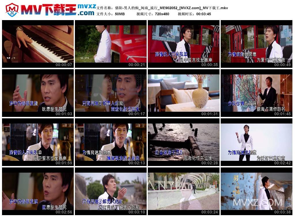 骆阳-男人的痴_闽南_流行_ME902052